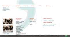 Desktop Screenshot of lesnouvelleshybrides.com